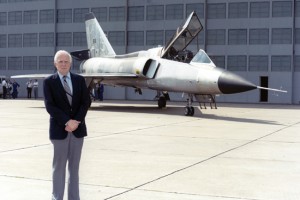 Whitcomb_with_f106_in_1991